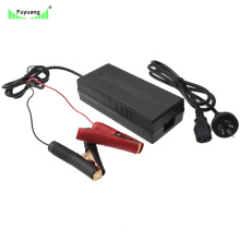 Smart Fast 58.4V 3.5A Battery Charger for Lead Acid Battery Pack with Crocodile Clip